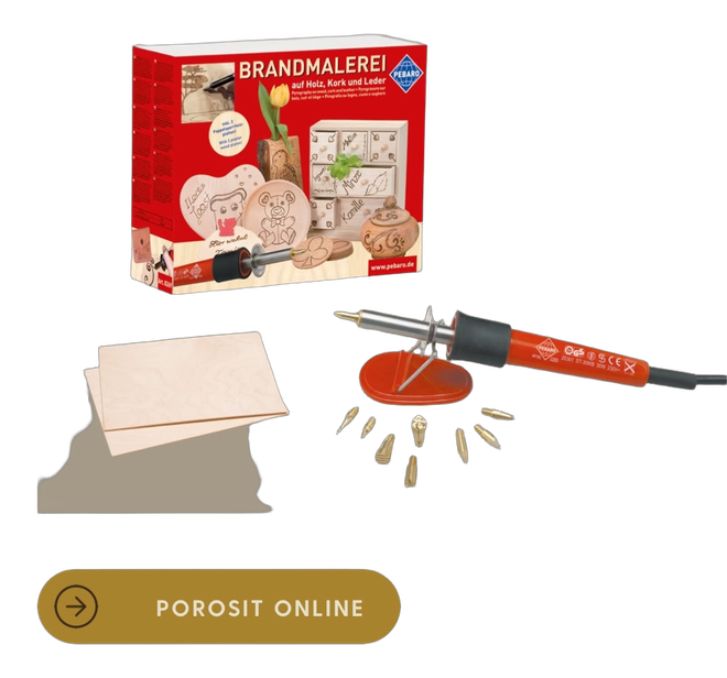 Set Brendmalerie 30W - Vegël Piroskulpture